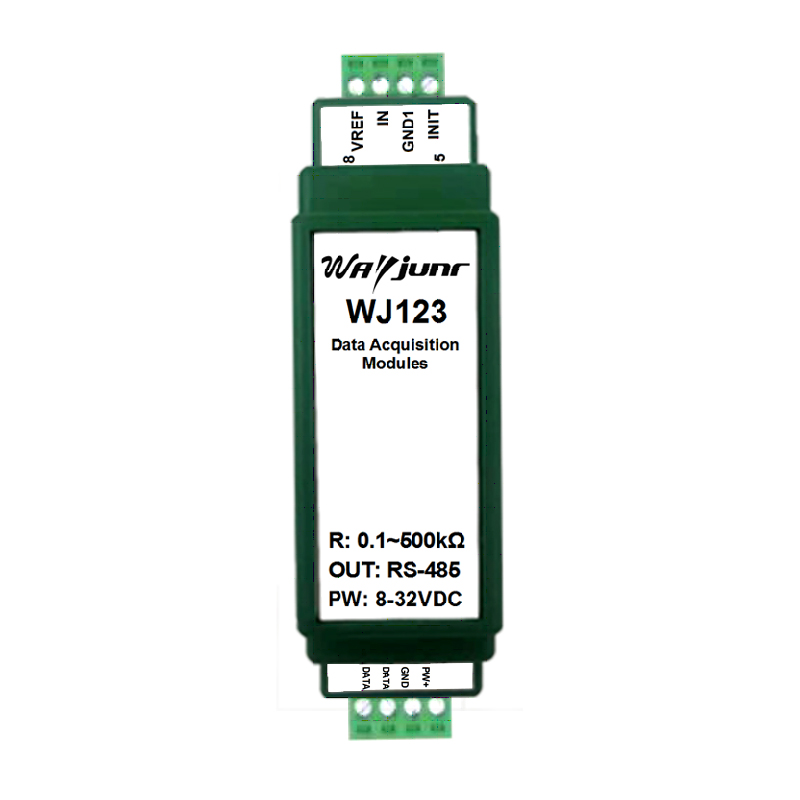 電阻電位器電子尺轉(zhuǎn)RS-485，位移角度轉(zhuǎn)Modbus模塊 WJ123